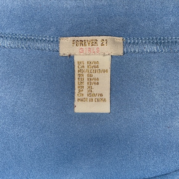 Light Blue Button Forever 21 Dress - Picture 3 of 3